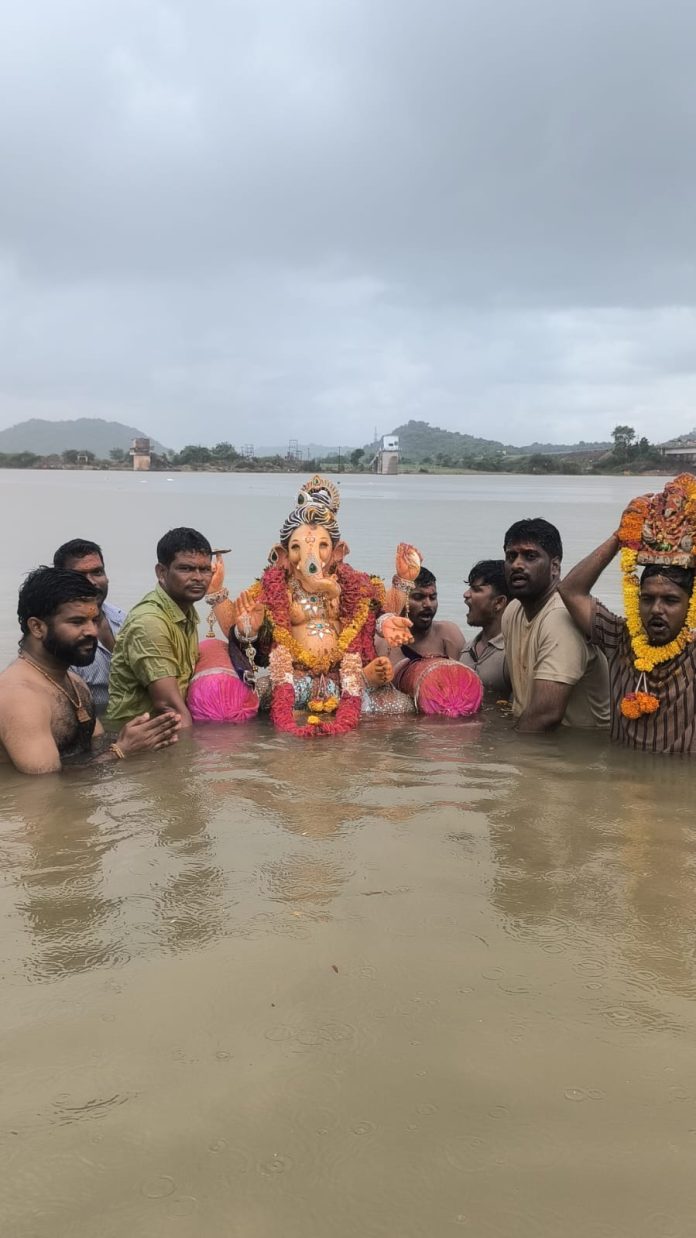Seva Ganapati immersion procession